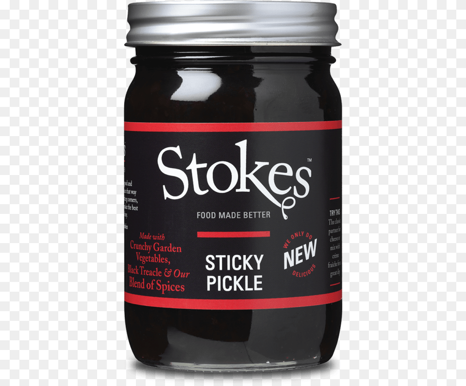 Sticky Pickle Bodybuilding Supplement, Jar, Can, Tin, Food Free Png Download
