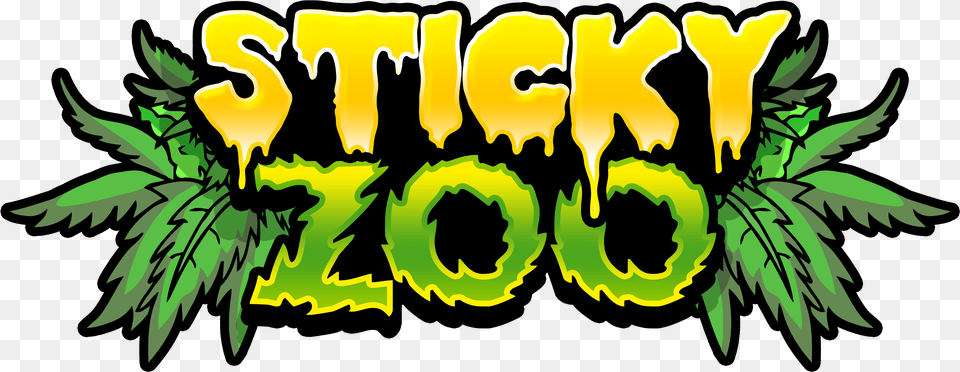 Sticky Zoo, Green Png Image