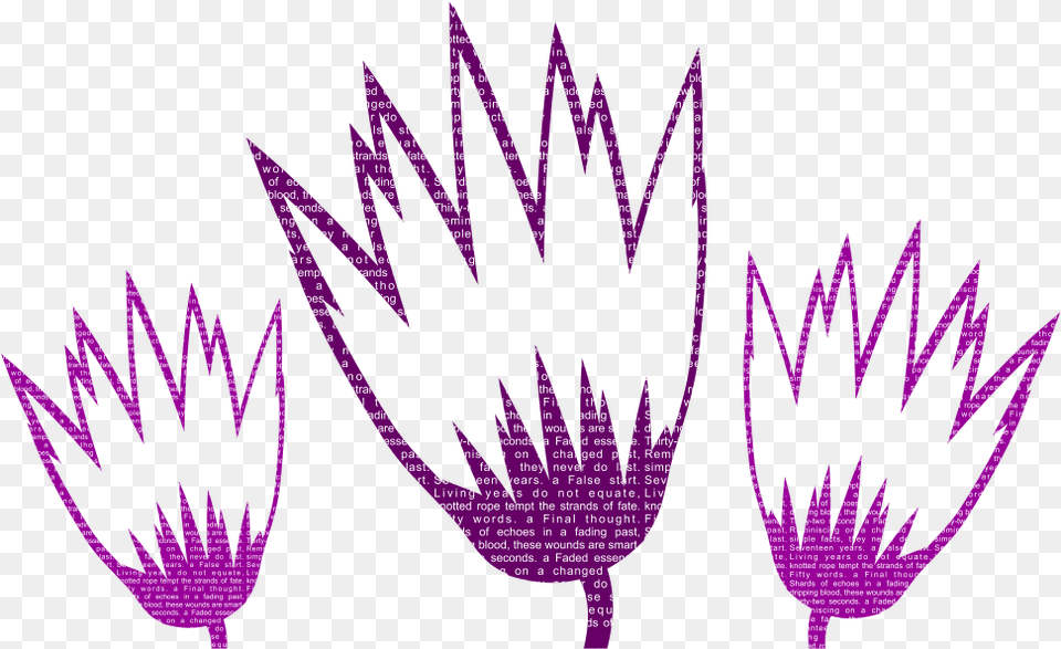 Stifled Cries Only Echo Lies, Purple, Glass, Flower, Person Png Image