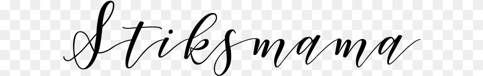 Stiksmama Calligraphy, Gray Free Transparent Png