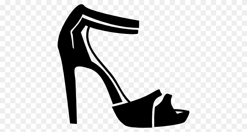 Stiletto Silhouette Clip Art, Clothing, Footwear, High Heel, Shoe Png