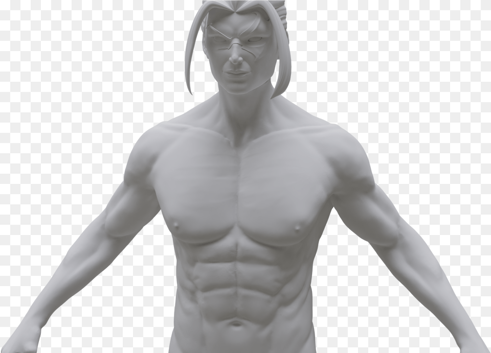 Still Figuring Out How To Do The Ponytail In The Barechested, Body Part, Person, Torso, Adult Png Image