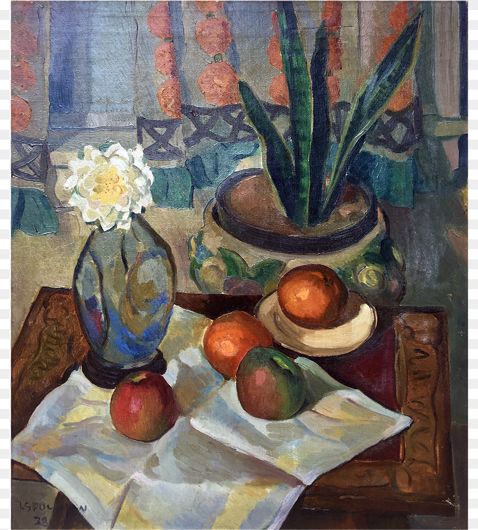 Still Life Eraly 20th Century, Art, Painting, Apple, Food Free Png Download