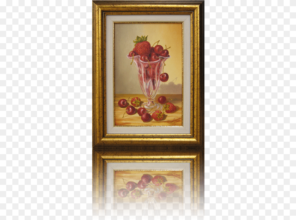 Still Life With Cherries And Strawberries Still Life With Cherries, Art, Painting, Food, Fruit Free Png