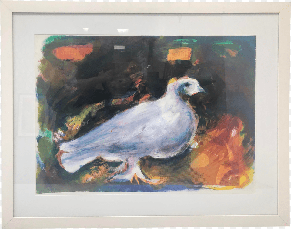 Still My Love Doveu201d Mixed Media Painting Of White Dove Poster Frame, Computer, Electronics, Pc, Hardware Free Png Download