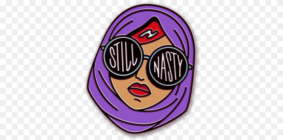 Still Nasty Pin Animation Circle, Purple, Accessories, Disk Png Image