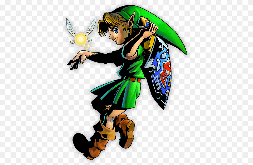 Still On The Hook Legend Of Zelda Majora39s Mask Link, Book, Comics, Publication, Person Free Png