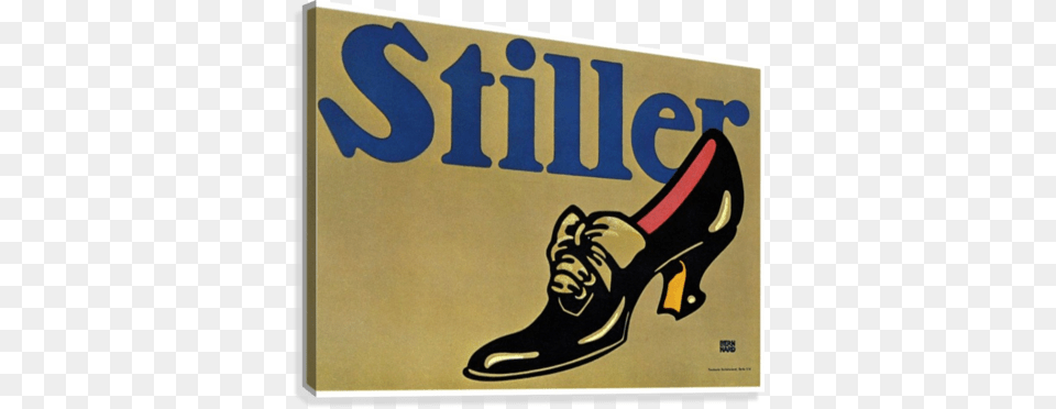 Stiller Shoes Canvas Print Stiller Shoe Poster, Clothing, Footwear, Sneaker, High Heel Free Png