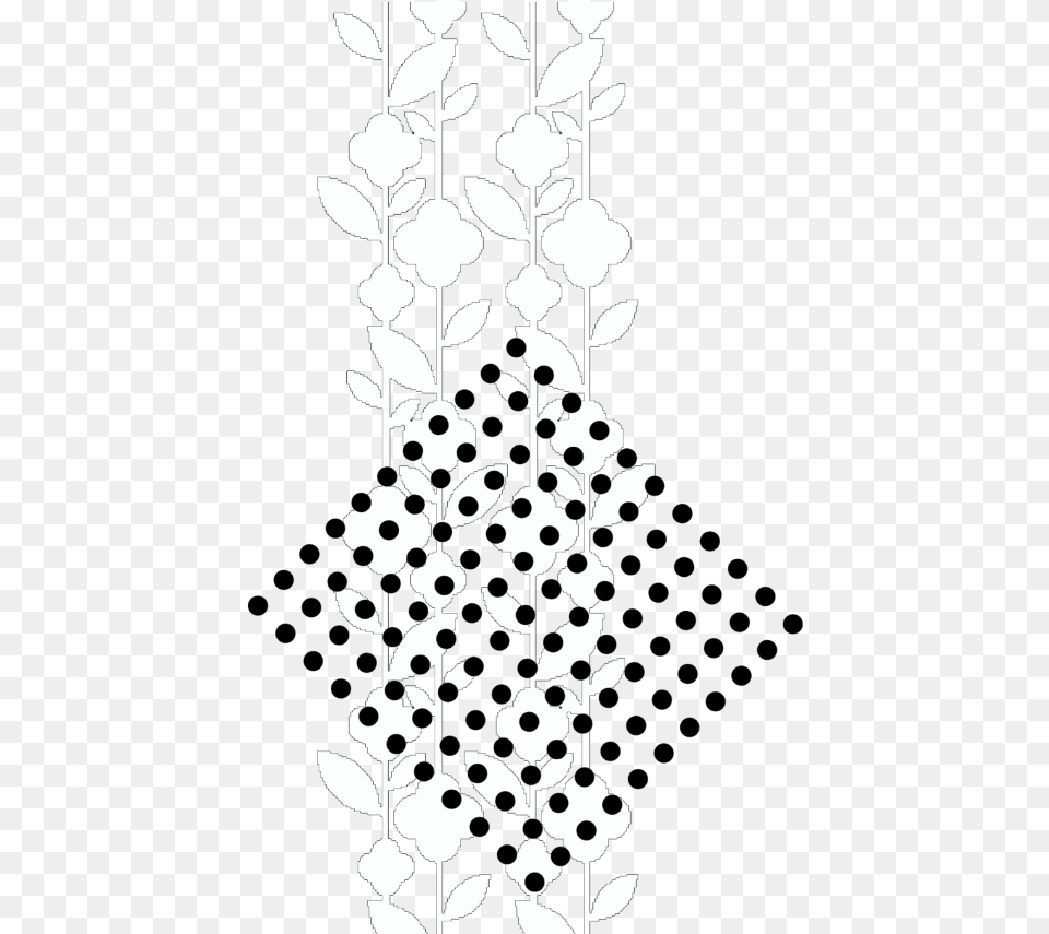 Stiller White Black Dots Flowers Lime Speaker Vector, Pattern, Stencil, Art, Graphics Png