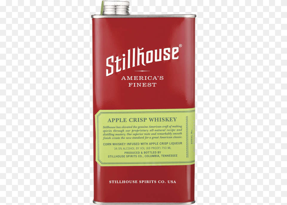 Stillhouse Apple Crisp Whiskey Stillhouse Whiskey, Can, Tin Free Transparent Png
