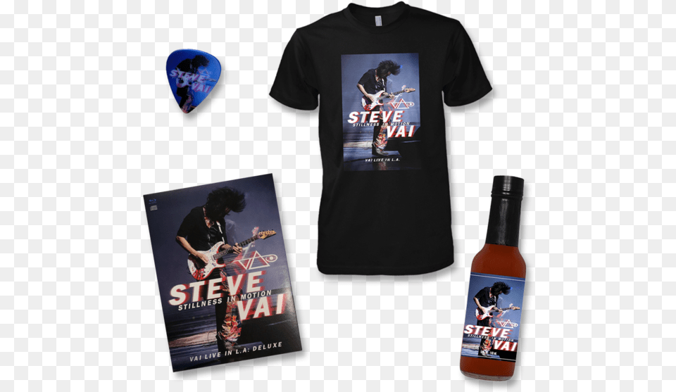 Stillness In Motion Bundle Steve Vai Sauce, Alcohol, Beer, Beverage, T-shirt Free Transparent Png