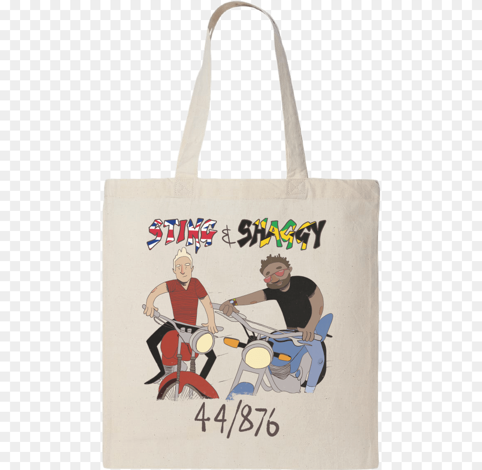 Sting And Shaggy Tank, Bag, Tote Bag, Person, Accessories Free Png Download