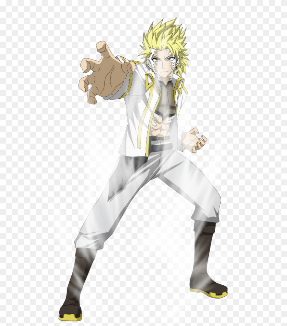 Sting Eucliffe White Drive Dragonforce V2 By Sting Dragon Force Fairy Tail, Publication, Book, Comics, Person Free Transparent Png