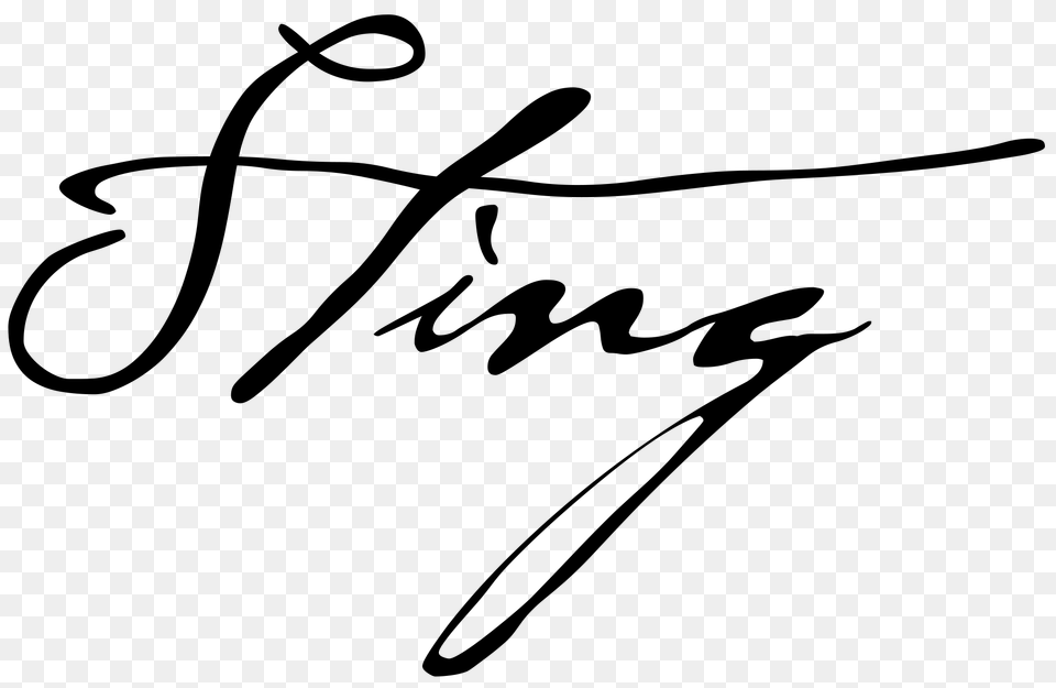 Sting Logo, Gray Free Transparent Png