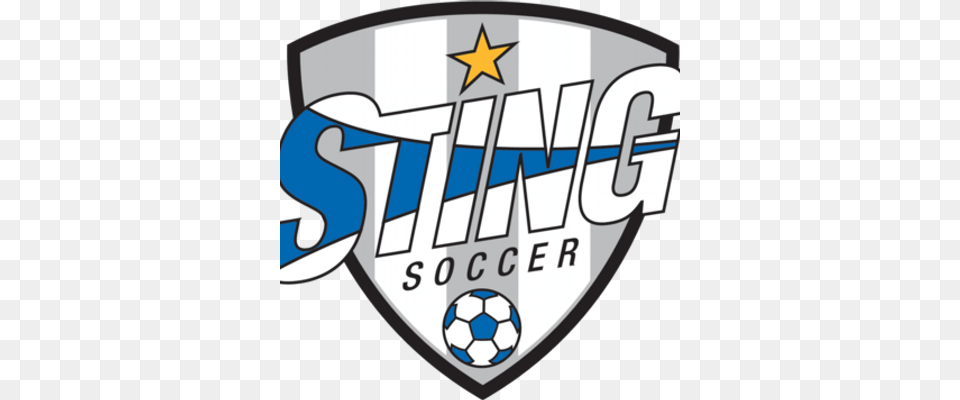 Sting Soccer Club, Badge, Logo, Symbol, Ball Free Png Download