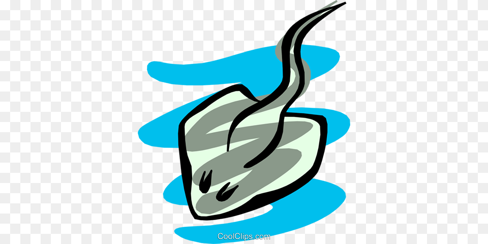 Stingray Royalty Free Vector Clip Art Illustration, Animal, Sea Life, Fish, Manta Ray Png