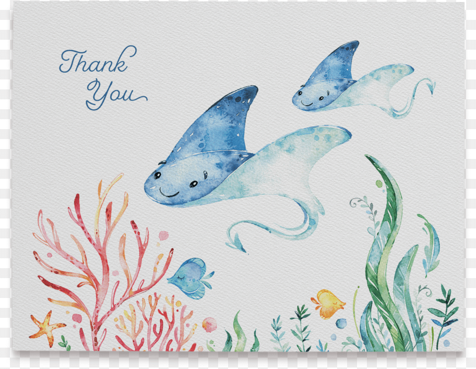 Stingray Shower Invitation Under The Sea Baby Shower, Pattern, Animal, Fish, Sea Life Free Png