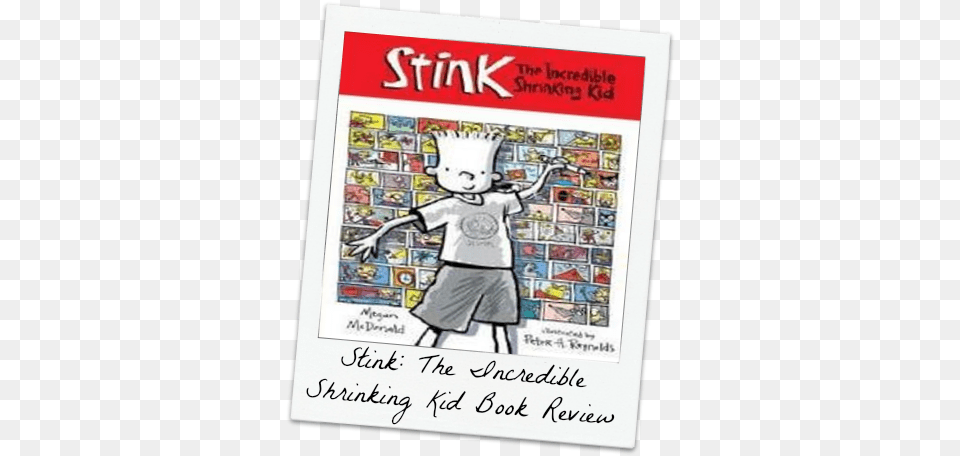Stink The Incredible Shrinking Kid Cartoon, Book, Comics, Publication, Baby Free Transparent Png