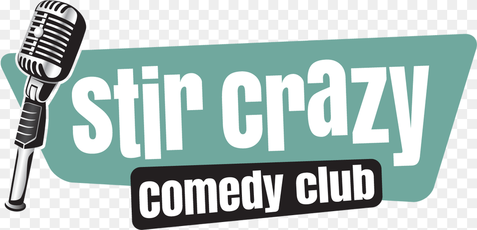 Stir Crazy Comedy Club Logo, Electrical Device, Microphone, Dynamite, Weapon Png Image