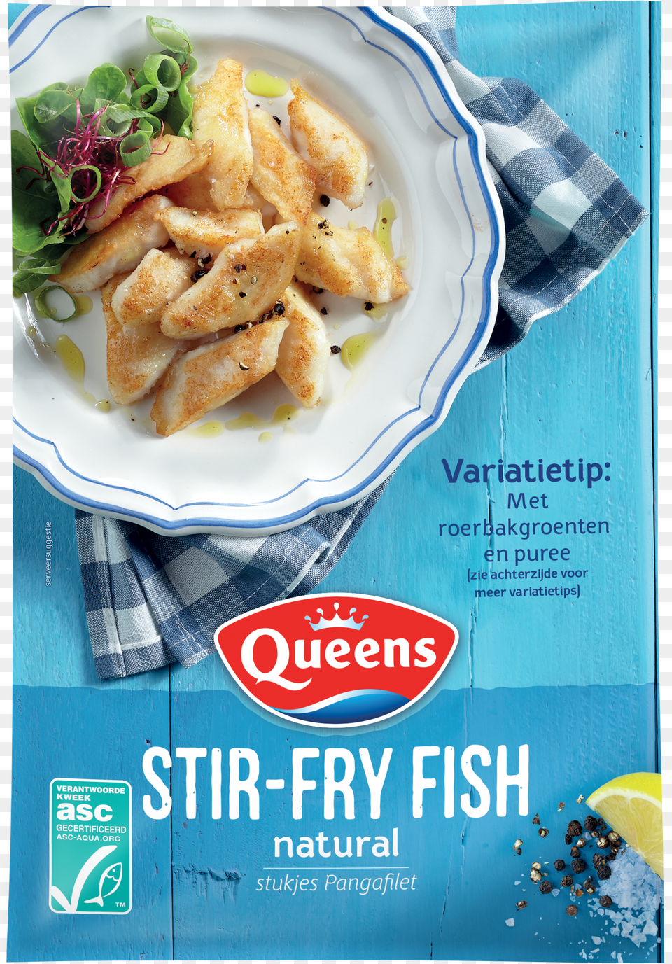 Stir Fry Fish Natural Queens Vis Free Png Download