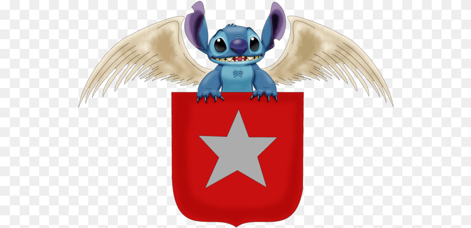 Stitch And Angel, Symbol, Emblem Png Image