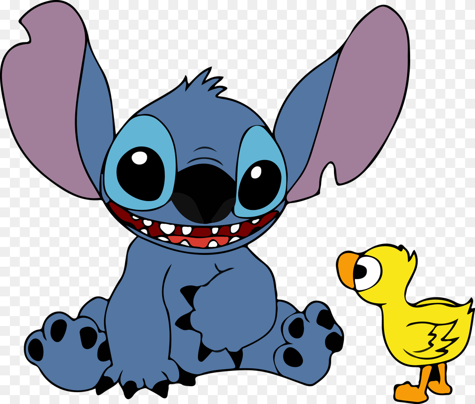 Stitch And Duck Vector, Animal, Bear, Mammal, Wildlife Free Transparent Png