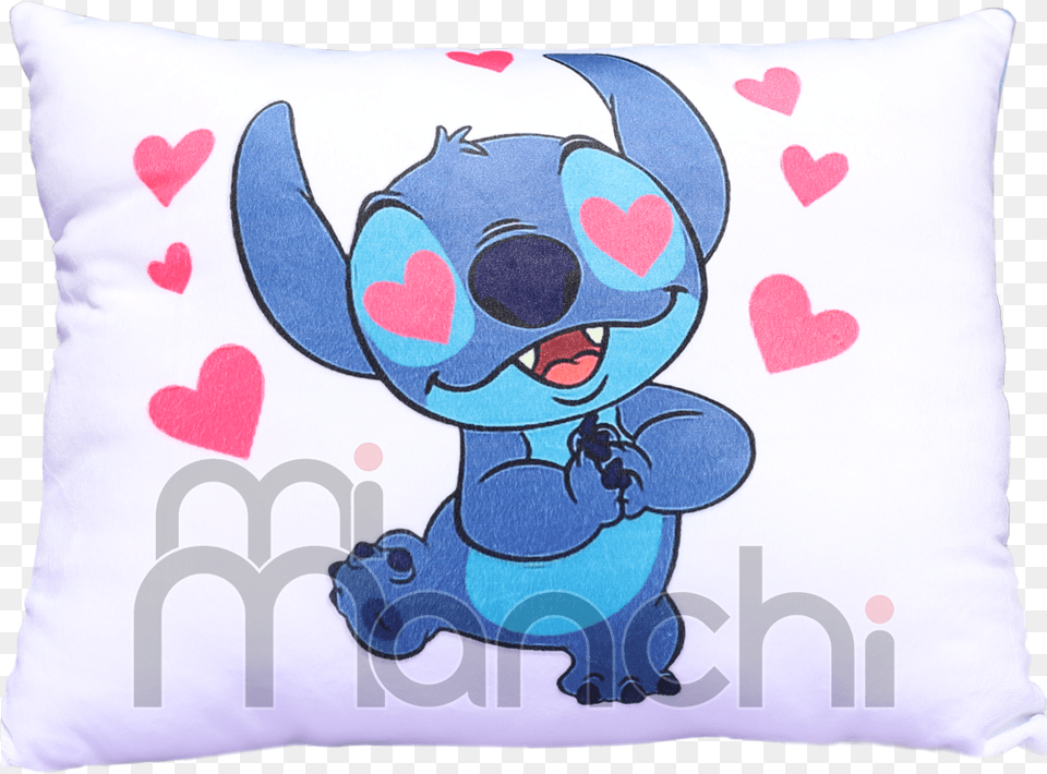 Stitch Cartoon, Cushion, Home Decor, Pillow, Applique Png Image