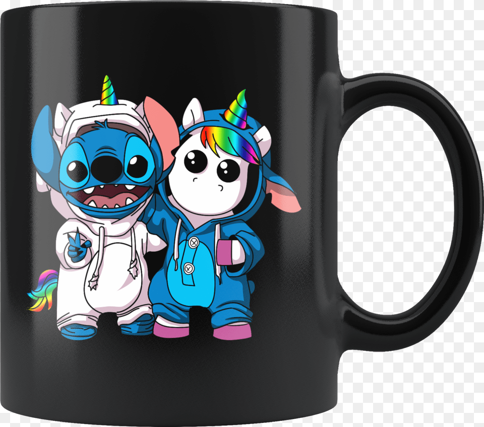 Stitch Disney Amp Unicorn Mug Stitch And A Unicorn, Cup, Face, Head, Person Png