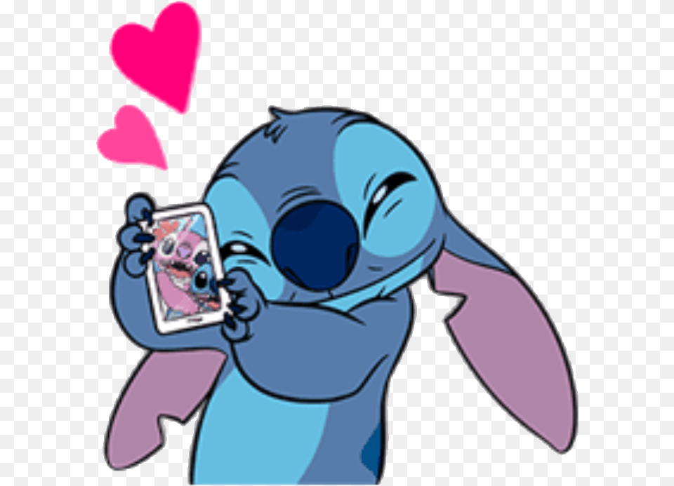 Stitch Disney Stitchlove Love Cute Aesthetics Stickers Stitch, Baby, Person, Cartoon Free Png Download