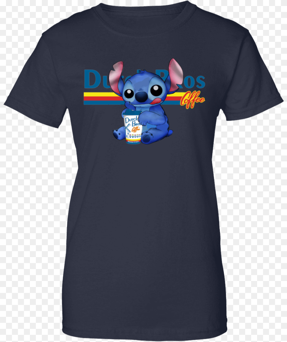 Stitch Drink Dutch Bros Coffee Shirt Hoodie Twisted Sisters Grey39s Anatomy Shirt, Clothing, T-shirt Free Transparent Png