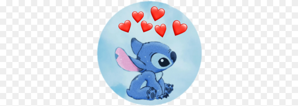 Stitch Love Mon Tiktok Cartoon, Balloon, Plate, Symbol Free Transparent Png