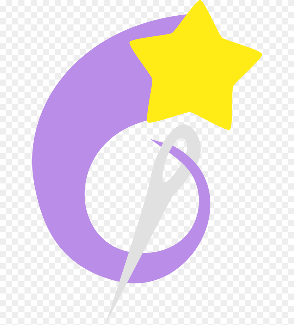 Stitching Stardust Cutie Mark, Star Symbol, Symbol, Animal, Fish Free Png