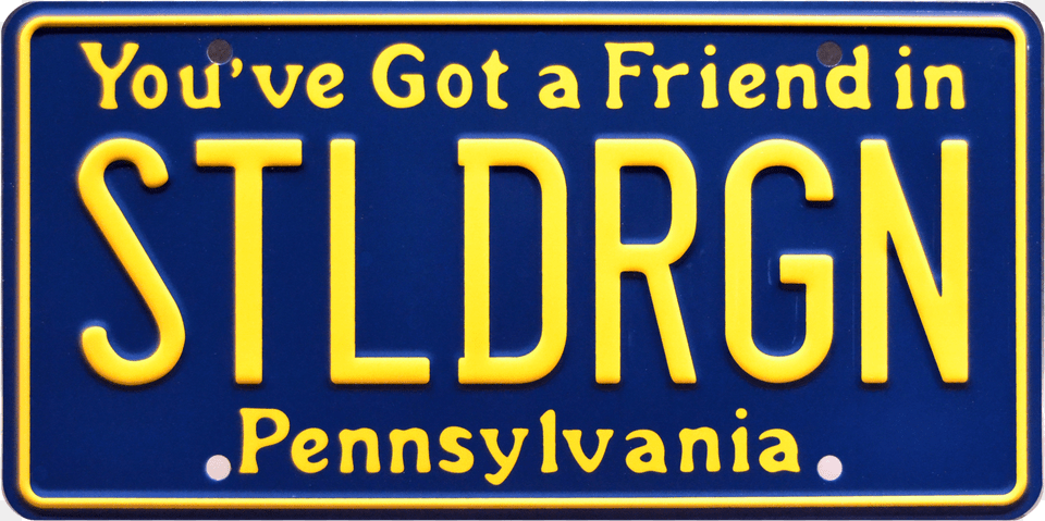 Stldrgn Prop Plate Movie Memorabilia From Rock Star, License Plate, Transportation, Vehicle Png