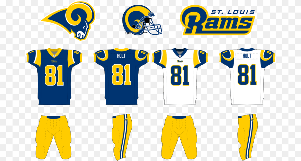 Stlouisrams St Louis Rams, Clothing, Shirt, Helmet, People Free Transparent Png