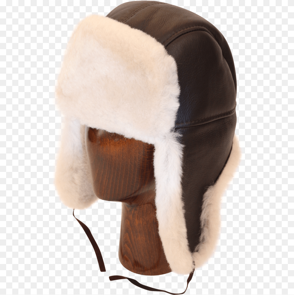 Stock Aviator Hats Northern Classic Sheepskin Fur Clothing, Helmet, Hat, Crash Helmet, Animal Free Png Download