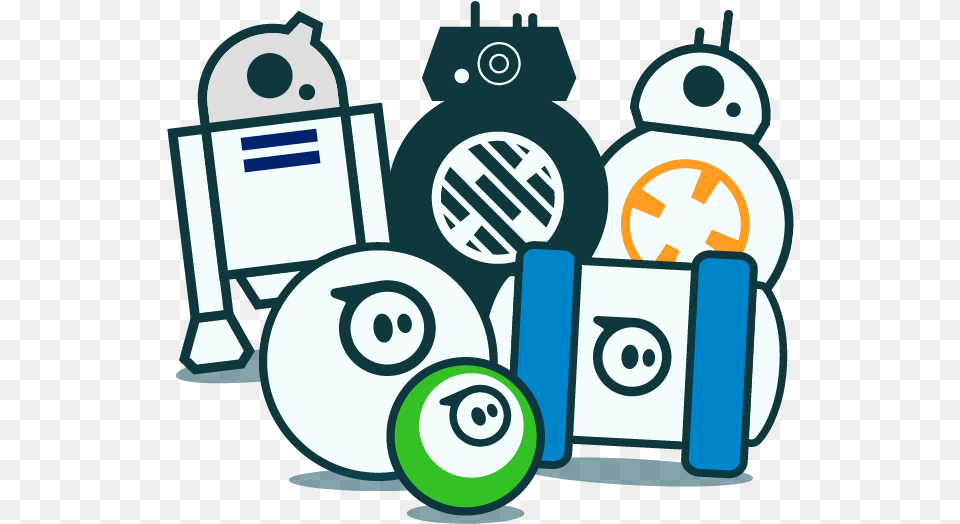 Stock Bb8 Clipart Sphero Sphero Edu App Transparent Dibujo Del Robot De Star Wars, Device, Grass, Lawn, Lawn Mower Png