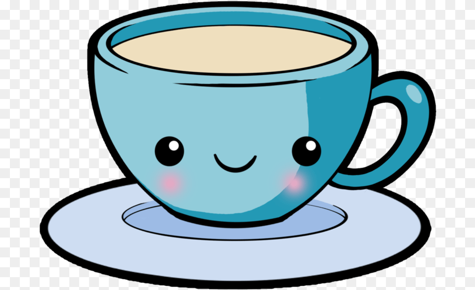 Stock Chips Drawing Kawaii Cartoon Cup Clipart, Saucer, Beverage, Coffee, Coffee Cup Free Transparent Png