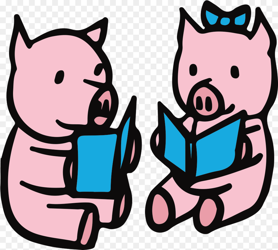 Stock Family Financial Read To Them, Animal, Mammal, Pig, Bear Free Transparent Png