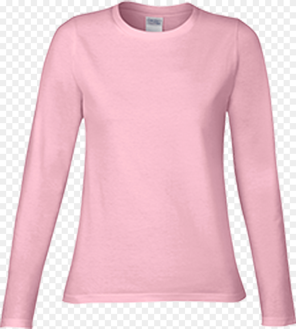 Stock Gildan Premium Cotton Ladies T Shirt, Clothing, Long Sleeve, Sleeve, T-shirt Free Transparent Png
