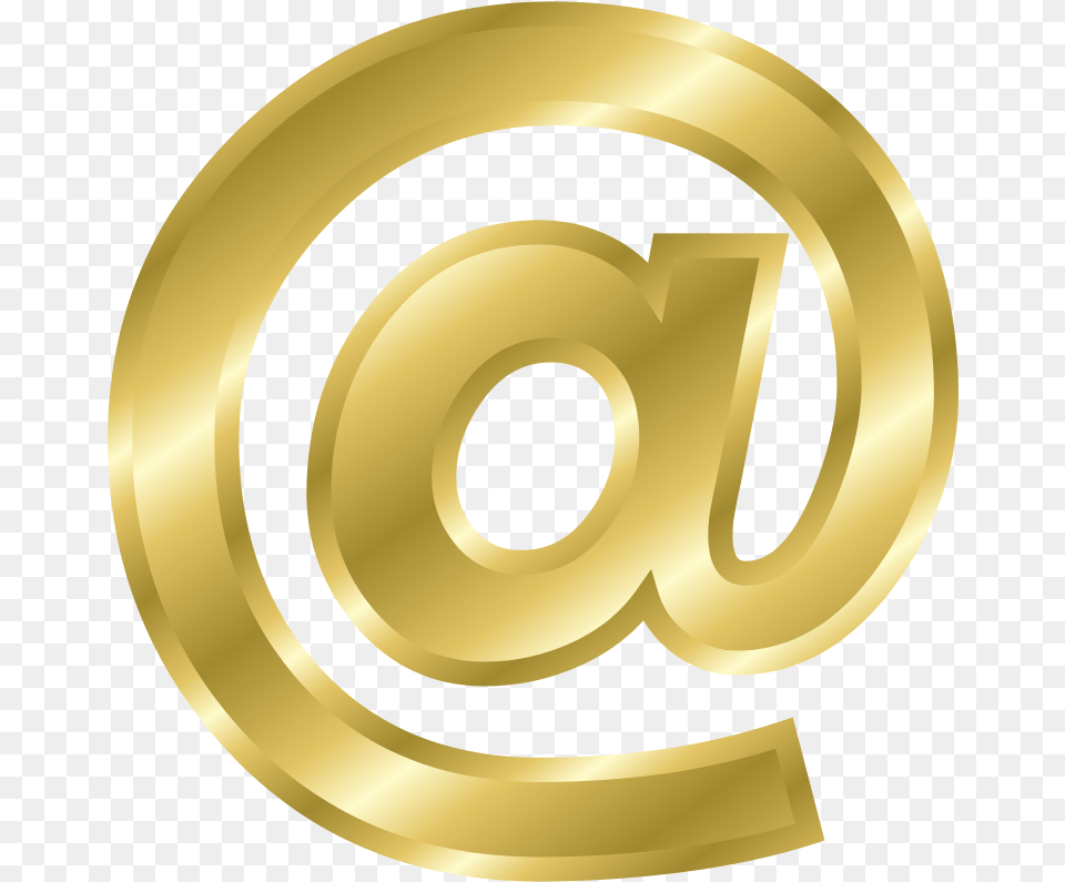 Stock Gold Files Logo Email Golden, Disk, Text, Symbol, Number Png