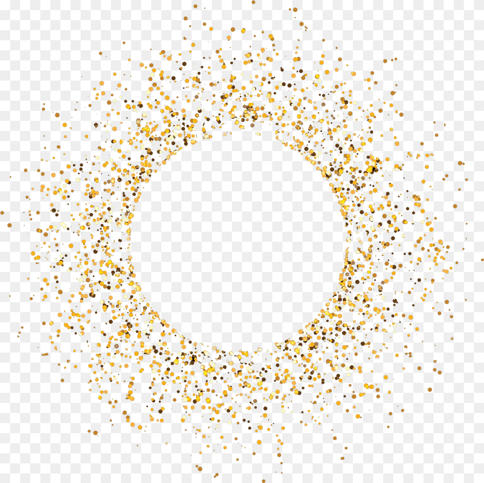 Stock Gold Peoplepng Com Gold Particle Circle, Nature, Night, Outdoors Free Png