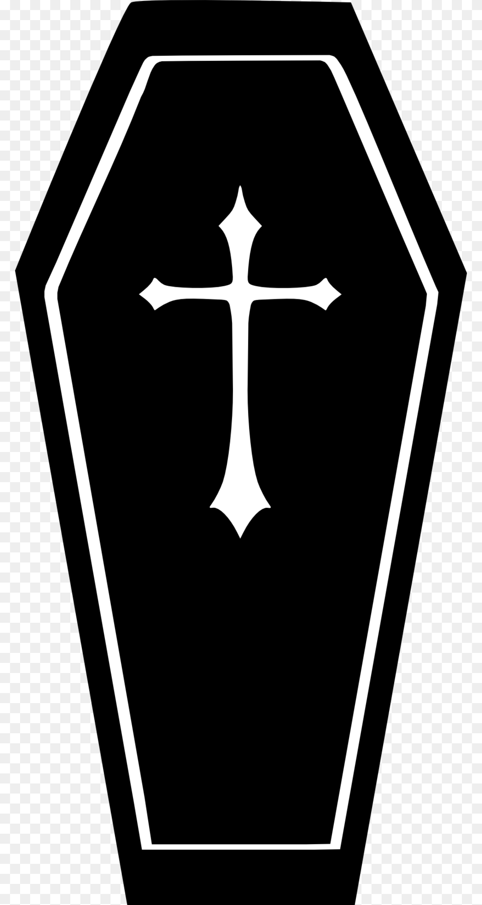 Stock Gothic Coffin By Vashkranfeld On Clipart Library Coffin Drawing, Symbol Free Transparent Png