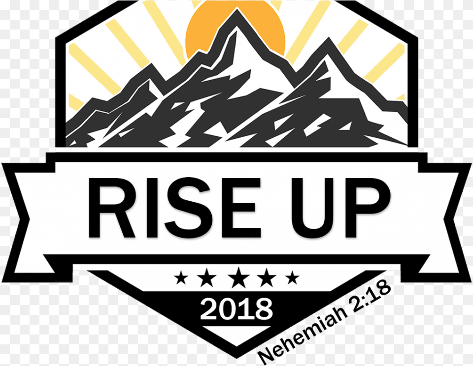 Stock Illustration Download Sunrise Over Mountains Logo Creative, Mountain Range, Peak, Outdoors, Nature Png Image