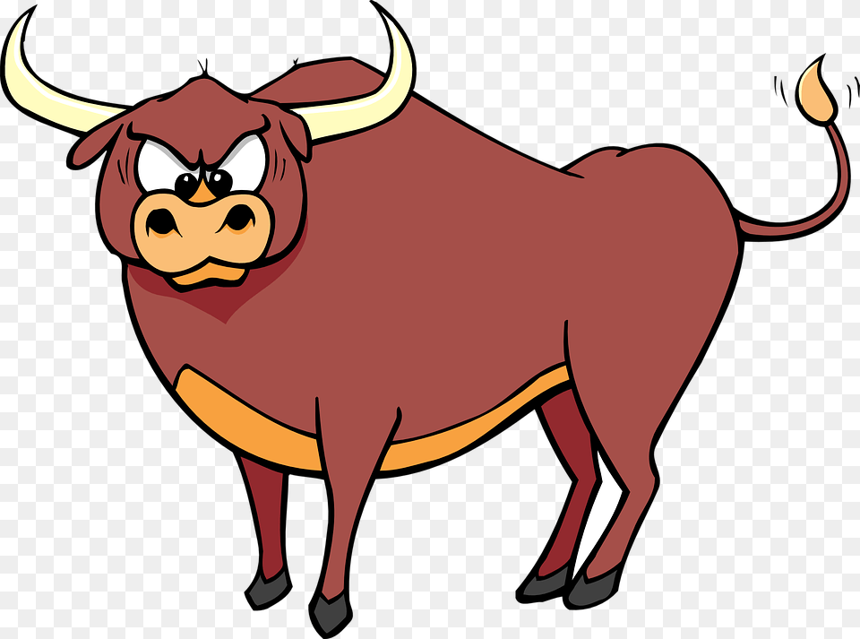 Stock Investing Dont Be Stubborn, Animal, Bull, Cattle, Livestock Png Image