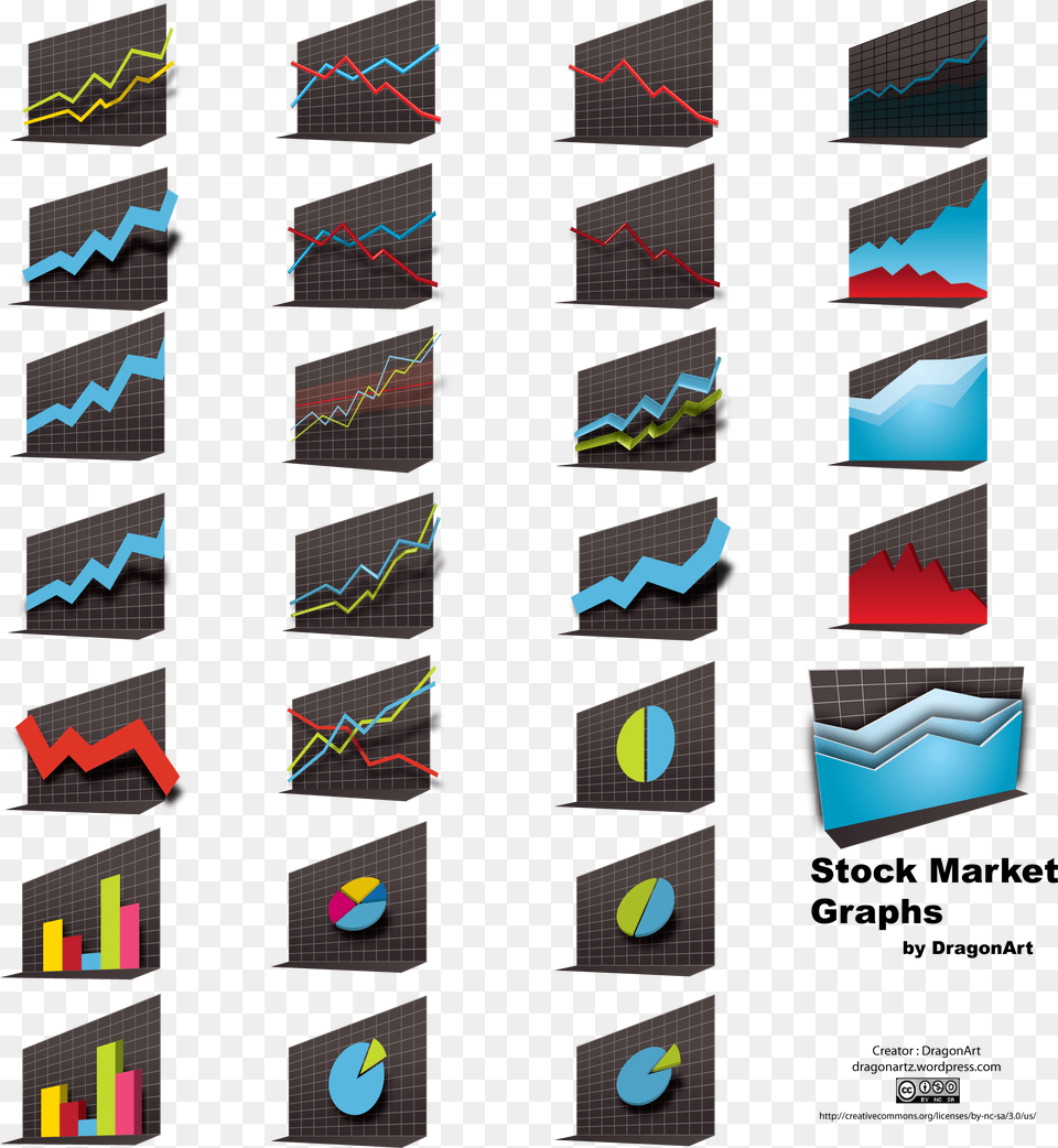 Stock Market Vector Pack, Art, Outdoors Free Png Download