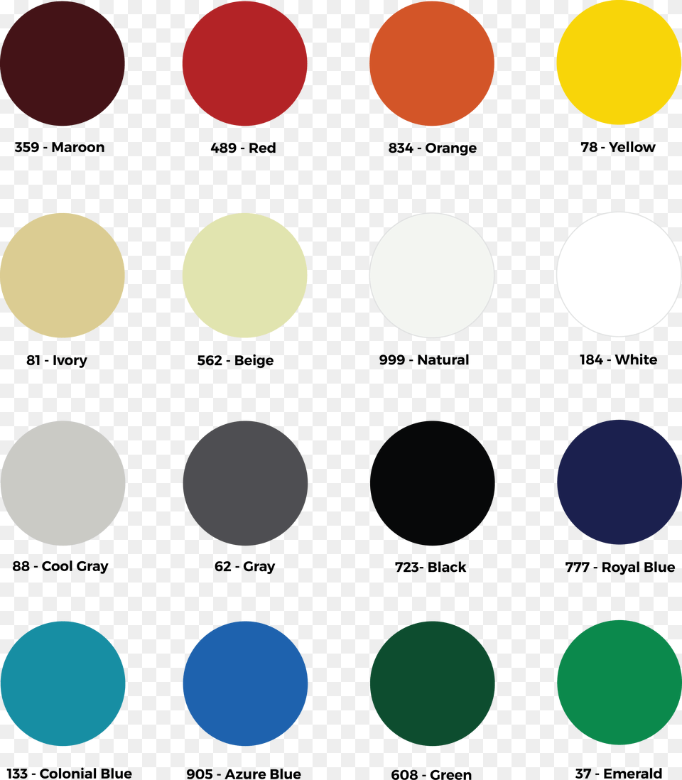 Stock Material Colors Polypropylene Colors, Paint Container, Palette, Pattern Free Png Download