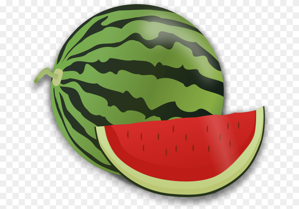 Stock Photo Illustration Animated Images Of Watermelon, Food, Fruit, Melon, Plant Free Png Download