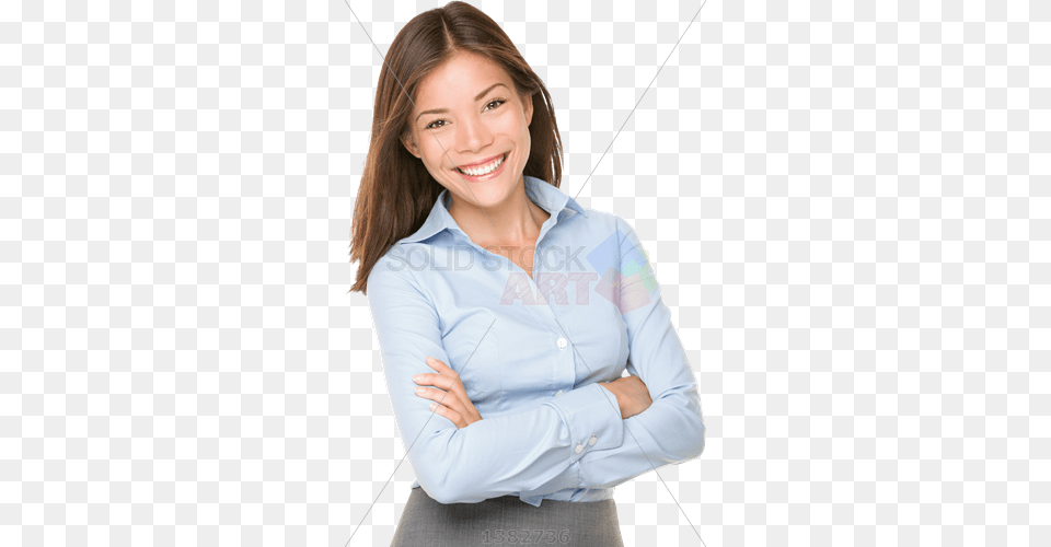 Stock Photo Of Smiling Confident Asian Brunette Businesswoman Woman Stock Photo Smiling, Adult, Sitting, Photography, Person Png