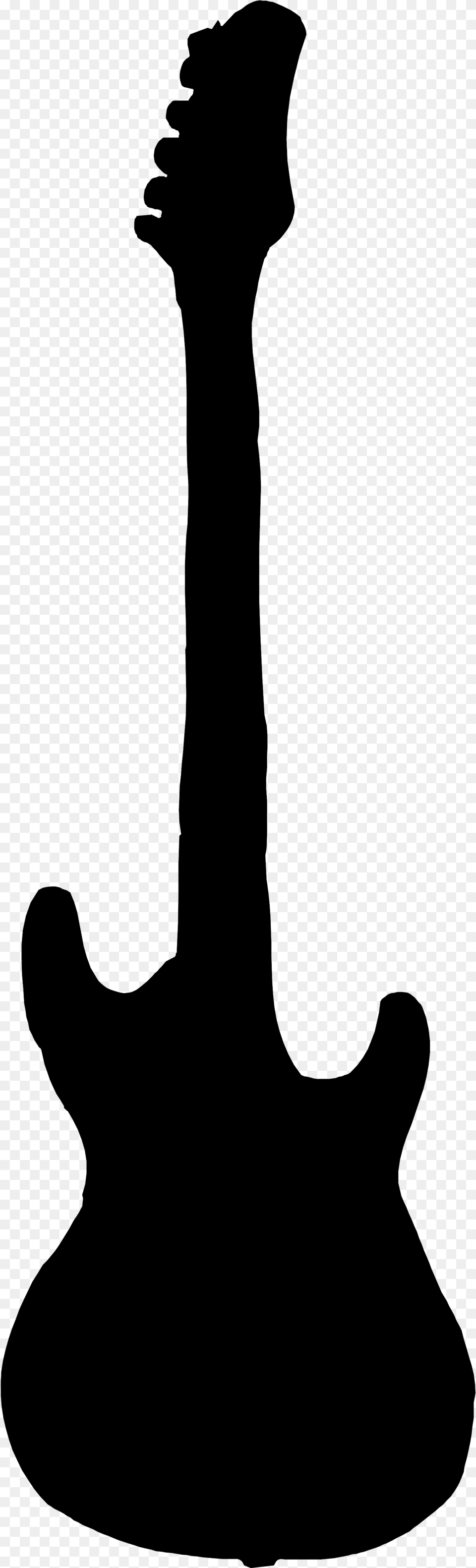Stock Photo Sg Guitar Silhouette, Gray Free Transparent Png