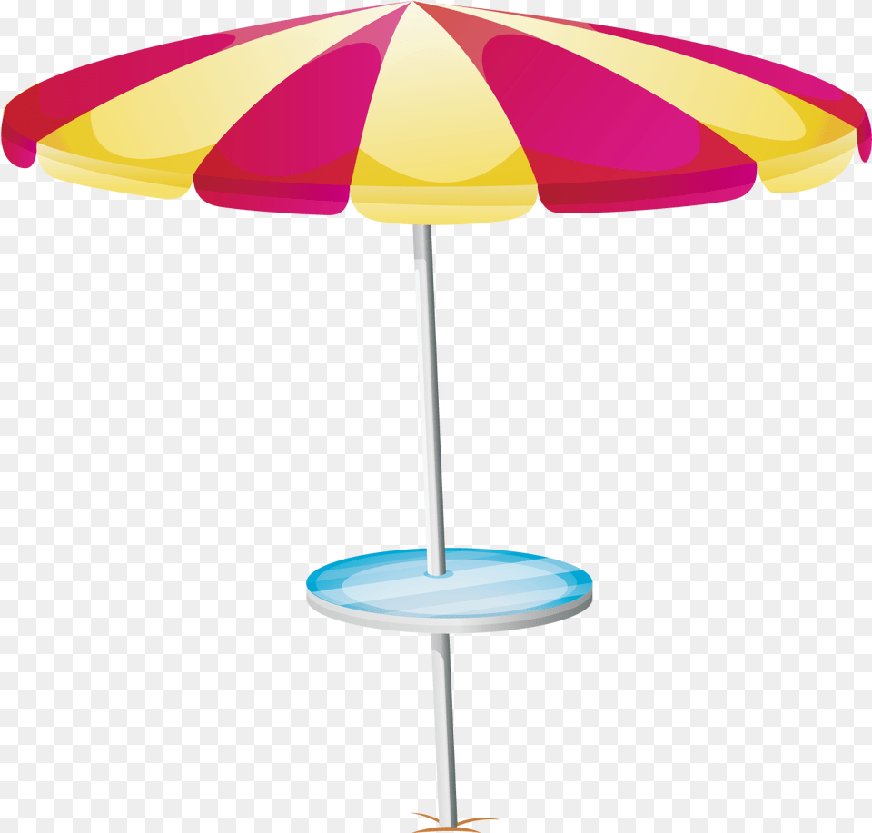Stock Photography Beach Illustration Beach Umbrella Vector, Architecture, Building, Canopy, House Free Png Download